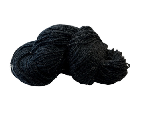 Wool yarn 100gr Black