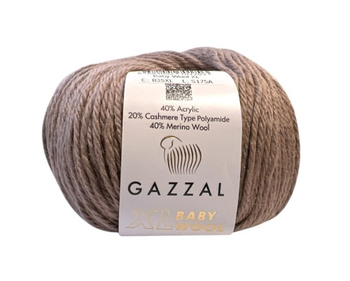 Gazzal XL Baby Wool 835 Kakavinė - 1