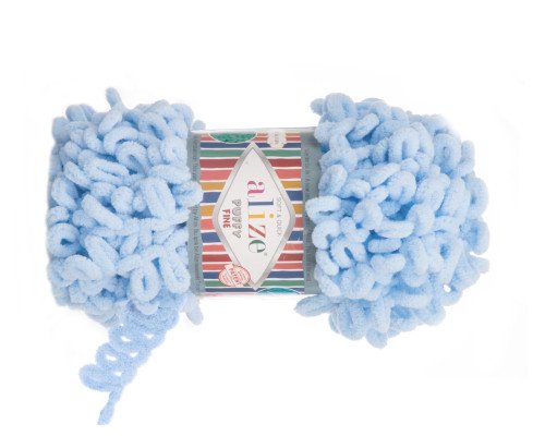 Alize puffy fine 218 Šviesiai mėlyna - 1