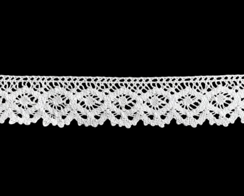 copy of Cotton lace 25mm White