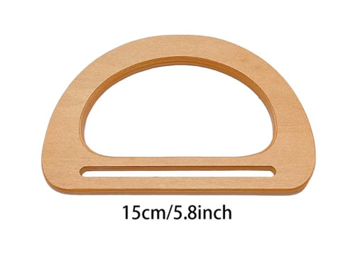 Wooden handles for handbags | 2 colours