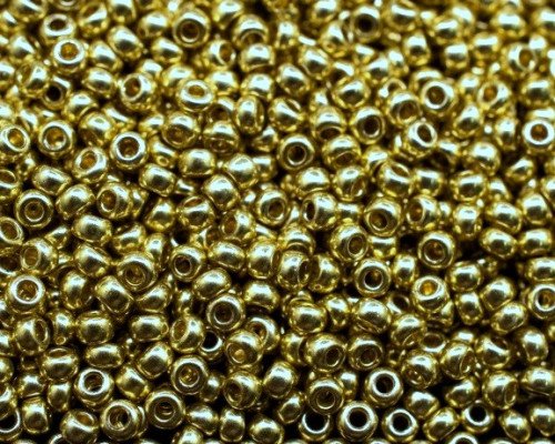 Preciosa pearl 10/0 18151 Gold