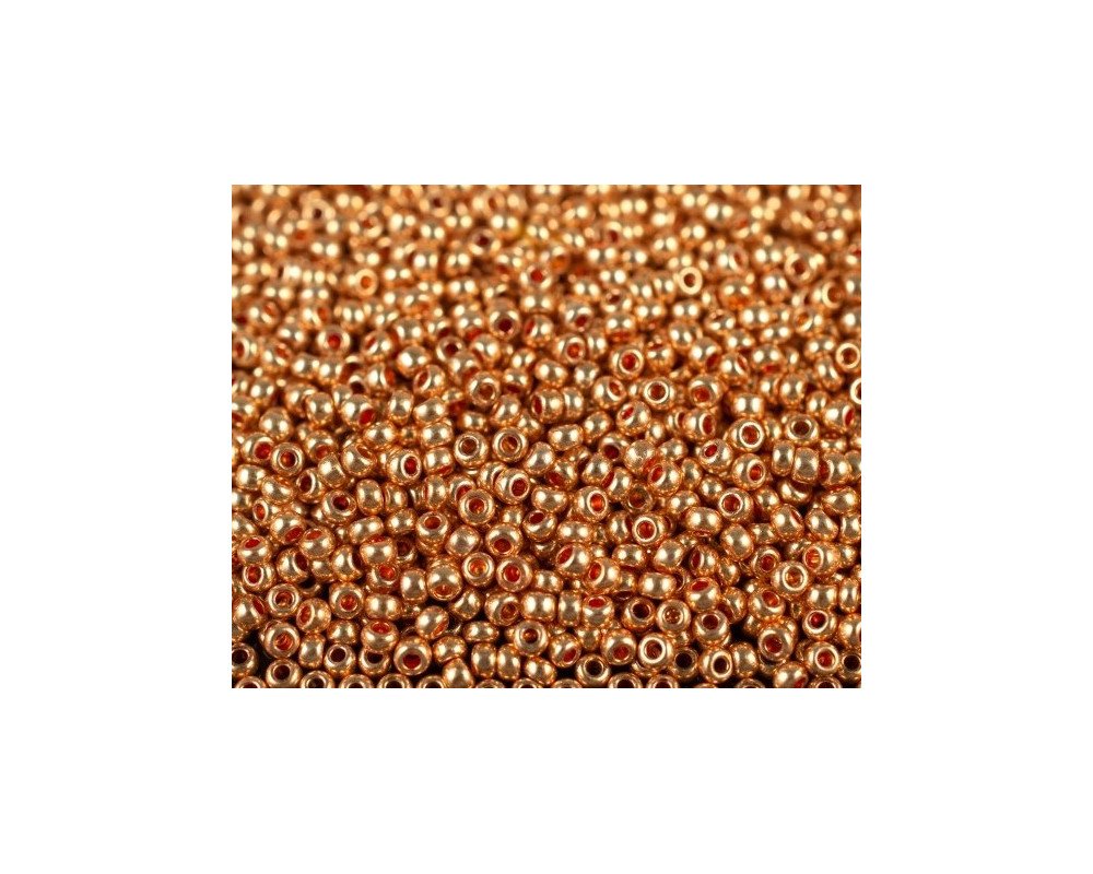 Preciosa biseris 10/0 18305 Auksinė - 1