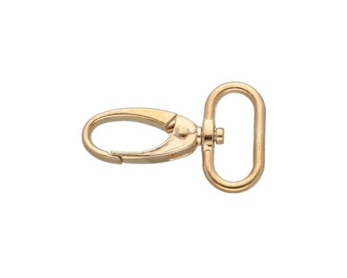 Metal carabiner 25mm | Gold
