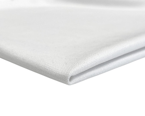 Linen fabric White