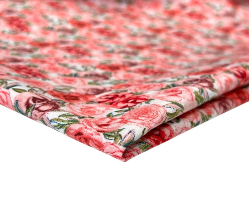 Poplin fabric Roses