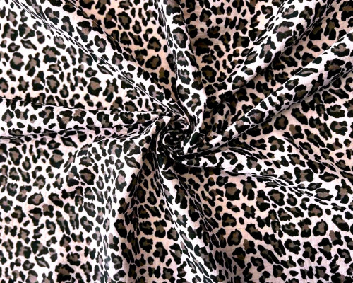 Muslin Leopard print in pink