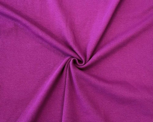 RIB knitted fabric Dark cyclamen