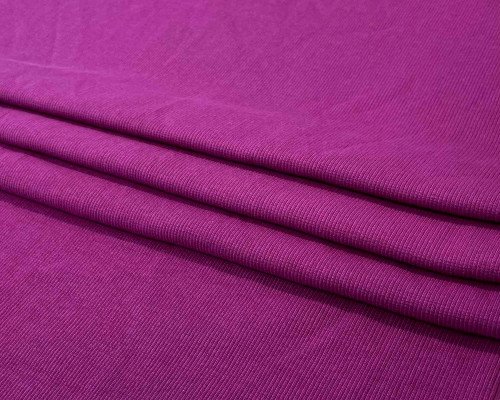 RIB knitted fabric Dark cyclamen