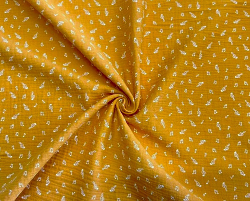 copy of Muslin Strawberries in yellow