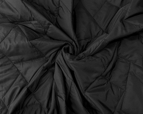 Reversible jacket fabric Black