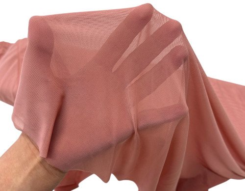 Elastinis tiulis - tinkliukas Pelenų rožinė - 1
