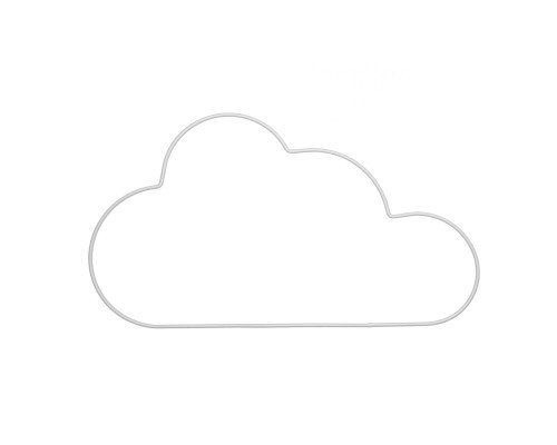 Metal form Cloud White | 2 sizes