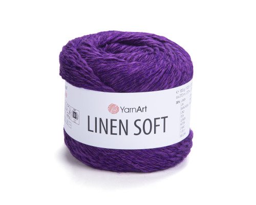 YarnArt Linen Soft 7324 Violetinė - 1