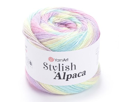 YarnArt Stylish Alpaca 7707 Pink/blue