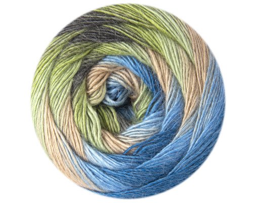 YarnArt Stylish Alpaca 7712 Blue/green