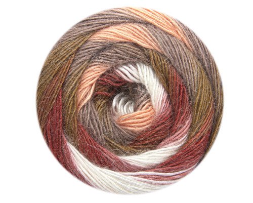 YarnArt Stylish Alpaca 7701 Brown/pink