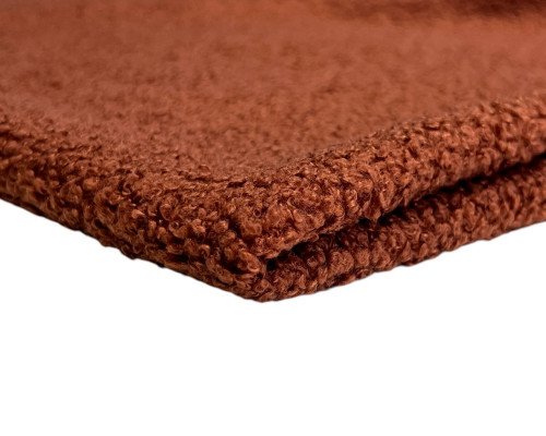 Upholstery Teddy fabric Chestnut brown
