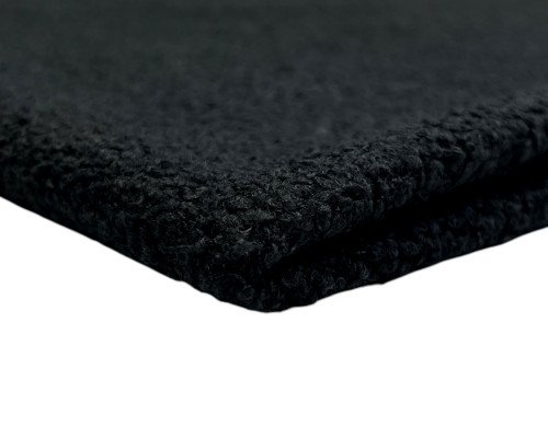 Upholstery Teddy fabric Black