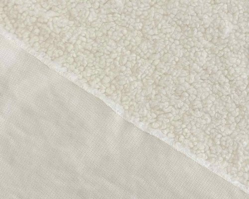 Upholstery Teddy fabric Ekru