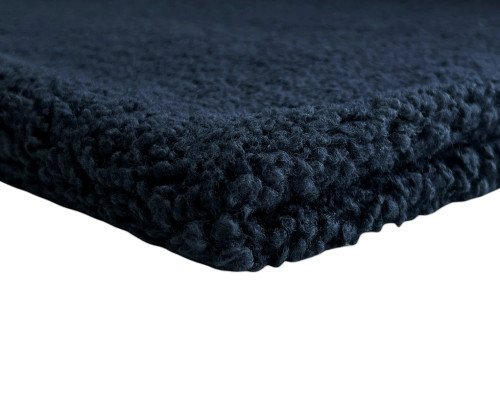 Upholstery Teddy fabric Dark blue