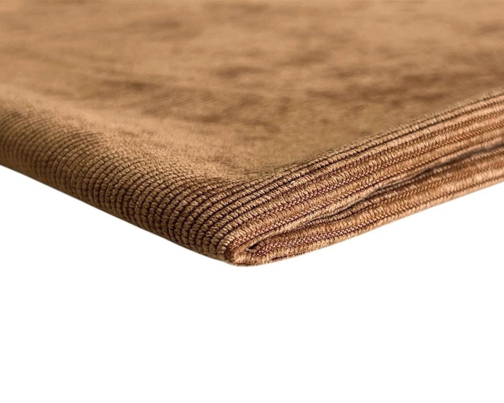 Velvetas su elastanu Šviesiai ruda - 1