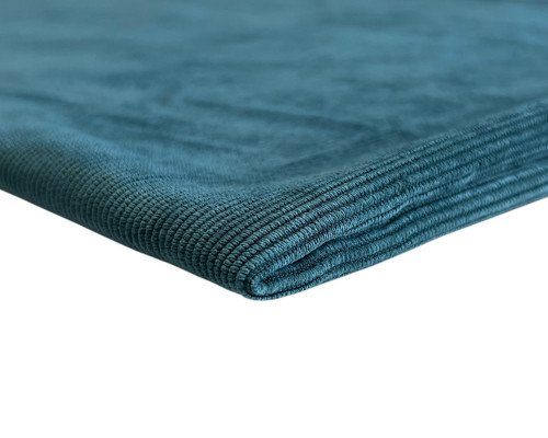 Corduroy with elastane Petrol