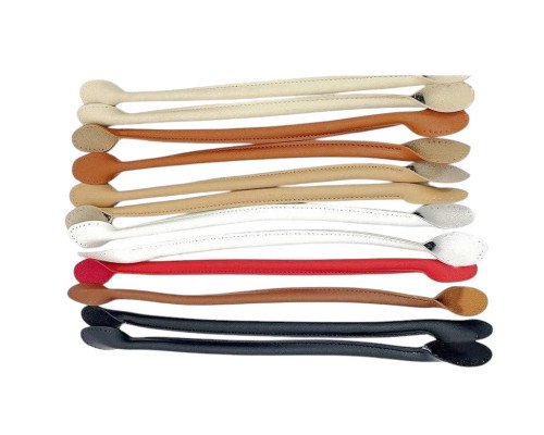 Faux leather handles 2pcs | 3 colours