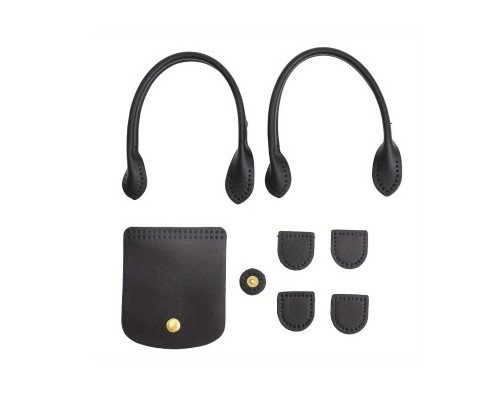 Faux leather handbag base set 8 pieces | 3 colours