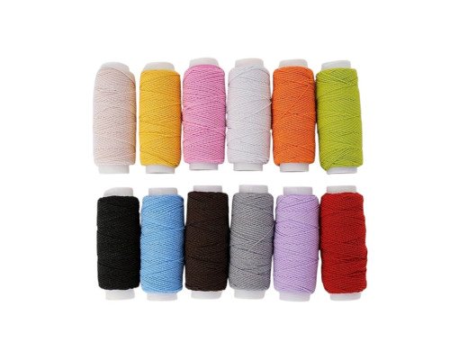 Elastinis (guminis) siūlas | 24 spalvos - 1