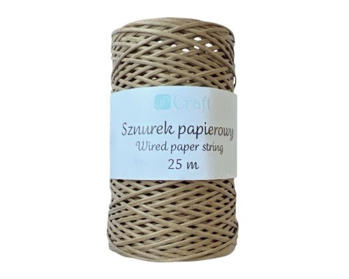 Popierinė vielutė 25m | 2 spalvos - 2