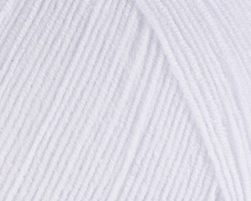 YarnArt Cotton Soft 62 Balta - 2