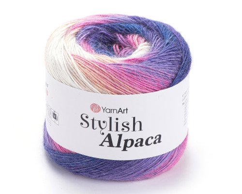 YarnArt Stylish Alpaca 7717 Purple/pink