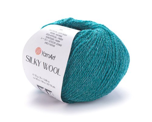 Yarn Art Silky wool 339 Žalia - 1