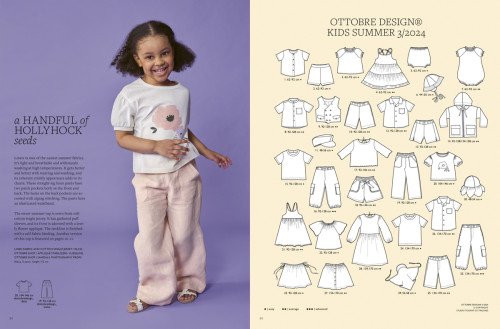 Siuvimo žurnalas Ottobre kids 2024/3 - 1