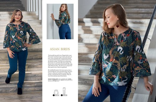 Siuvimo žurnalas Ottobre women 2019/5 - 8