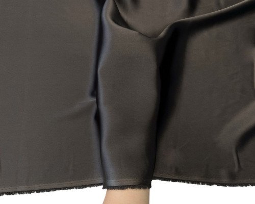 Thick Armani silk Dark brown