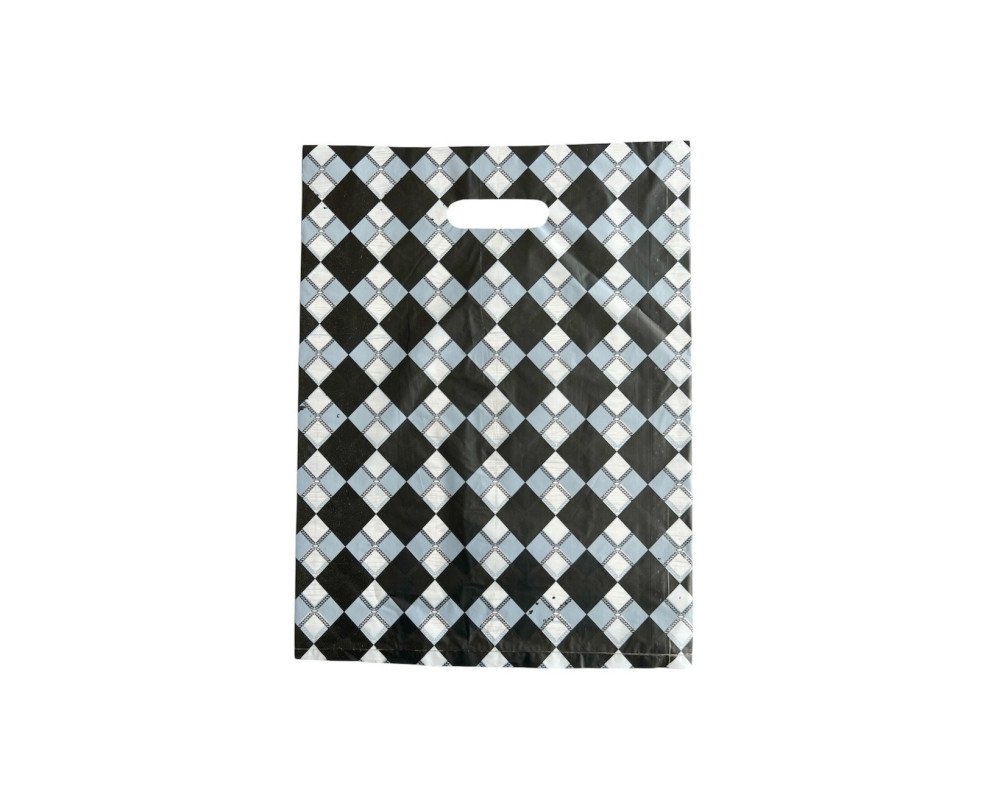 Pirkinių maišelis 30x40cm Languotas - 1