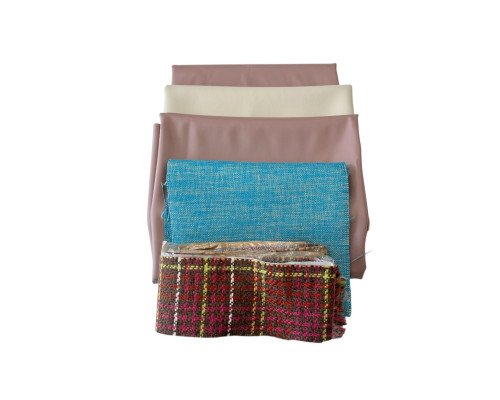 Leather and tapestry remnants set No 88