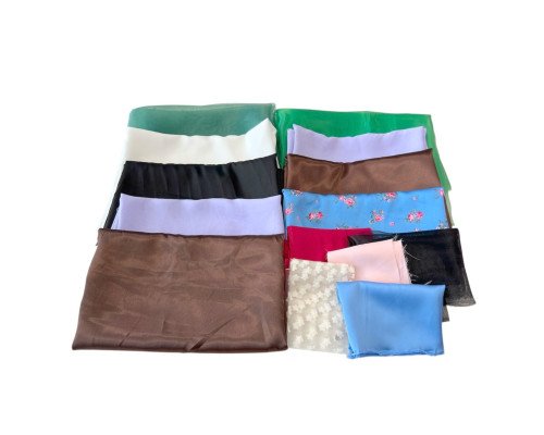 Armani šilko, šifono, organzos likučių rinkinys Nr.89 - 1