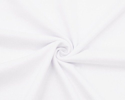 Medvilninis trikotažas (jersey) Baltas 195gr. - 1