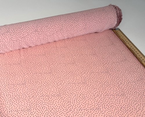 Šifonas Taškeliai rožiniame - 2