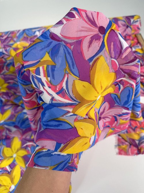 Šifonas Taškeliai rožiniame - 3