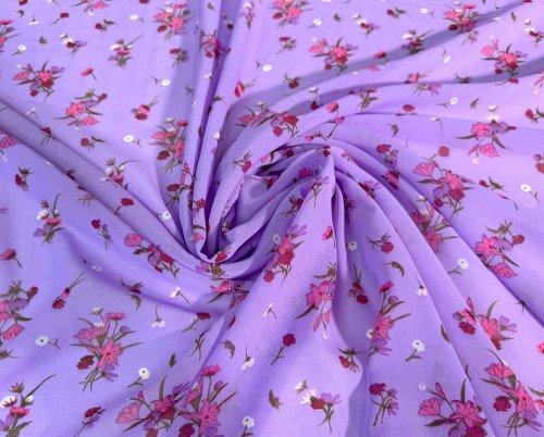 Šifonas Gėlės alyviniame - 1