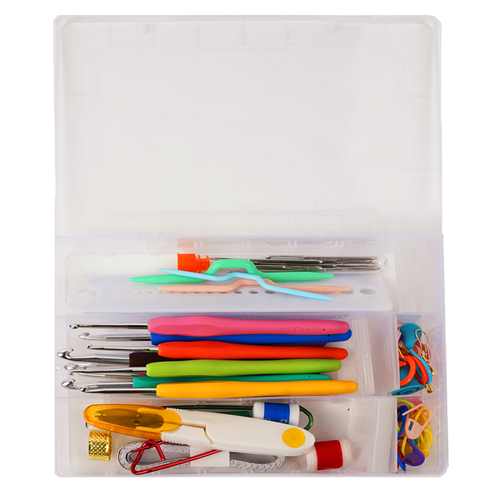Knitting and crochet kit | 113 accessories