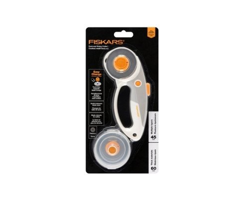 Ratukinis peilis Fiskars 60mm - 1