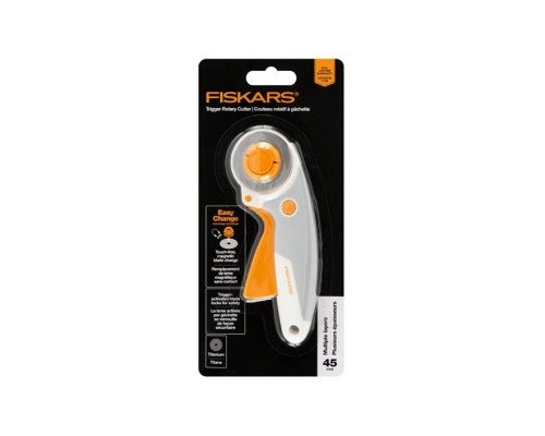 Ratukinis peilis Fiskars 45mm - 1