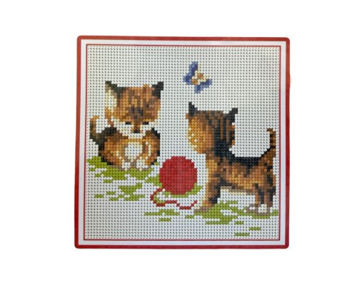 Siuvinėjimo paveikslas Katinėliai - 1