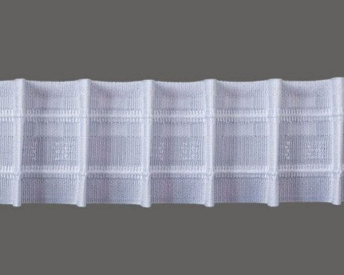 Užuolaidų juostelė 50mm Balta - 1