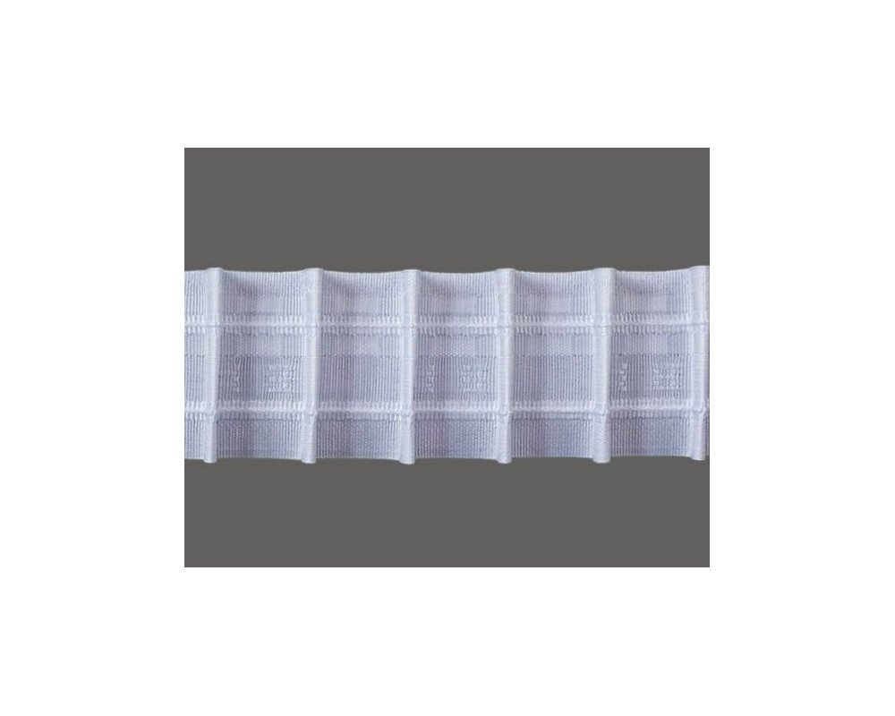 Užuolaidų juostelė 50mm Balta - 1